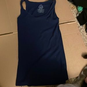 Navy blue tank top